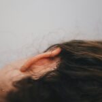 close-up photo of woman's hair